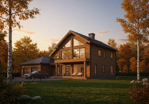 Дом из бруса: Виды, преимущества и стоимость строительства, фото 1